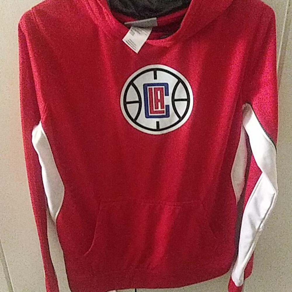 Clippers Red Pull Over, Never Worn